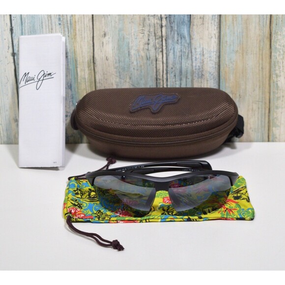 Maui Jim Accessories Maui Jim Stone Crushers Black Polarized Sunglasses Mj4292m Nice Poshmark